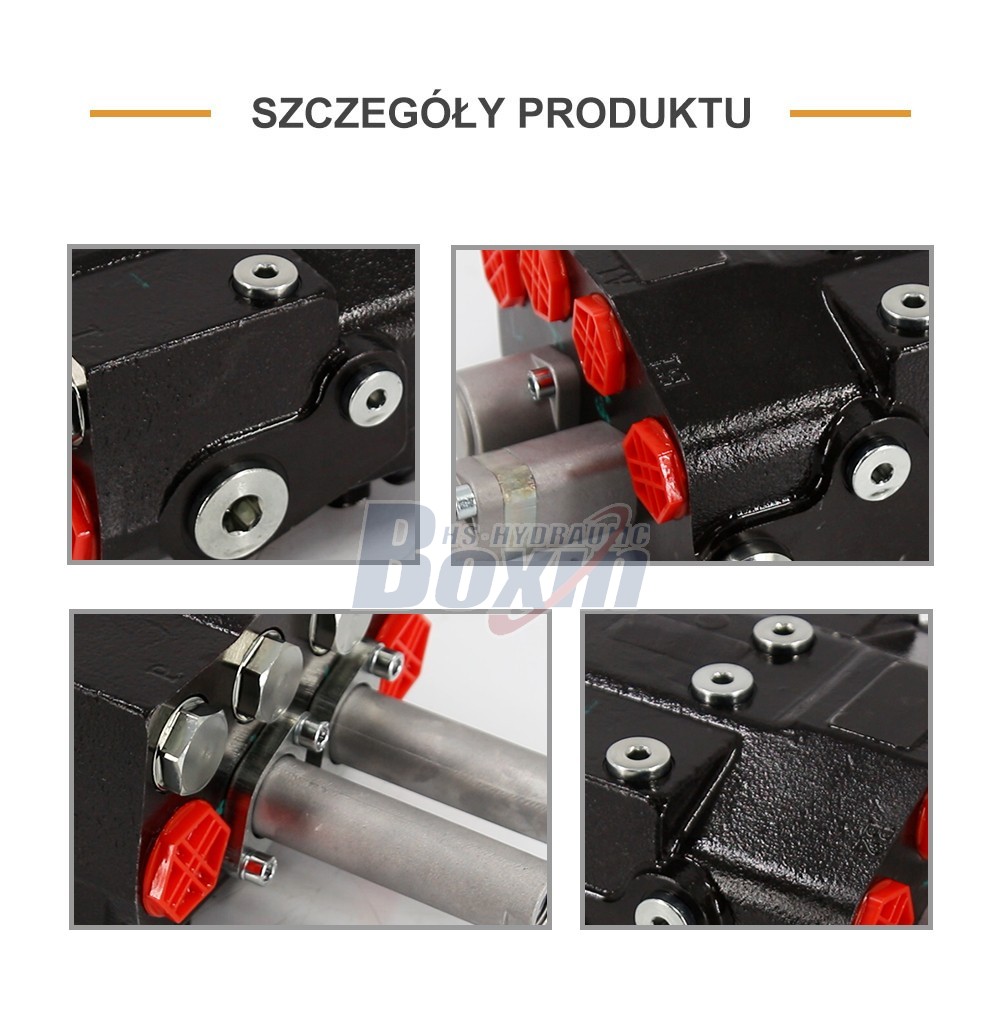Mass Production of HSDM80-QTWDD-OTDD 2 Spool Directional Valves